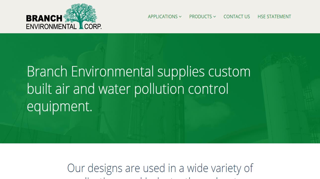 Branch Environmental Corp. Air Pollution Control Equipment