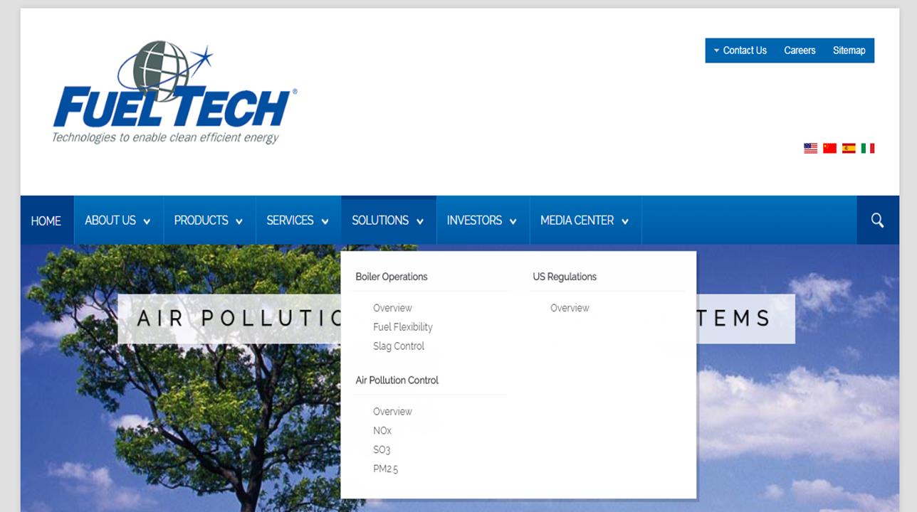 Fuel Tech, Inc. Air Pollution Control Equipment