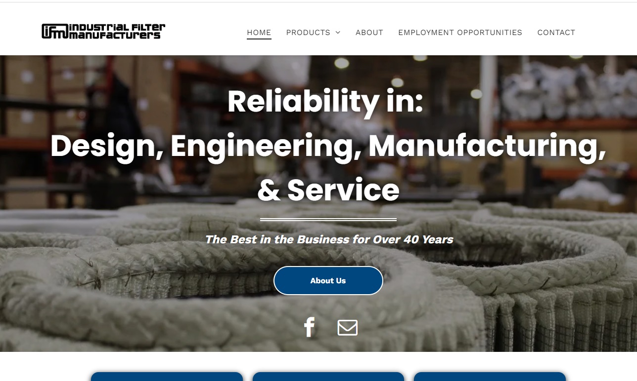 Industrial Filter Manufacturers, Inc. Air Pollution Control Equipment